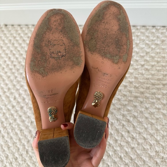 Aquazzura Downtown 90 Ankle Boots - Picture 9 of 10